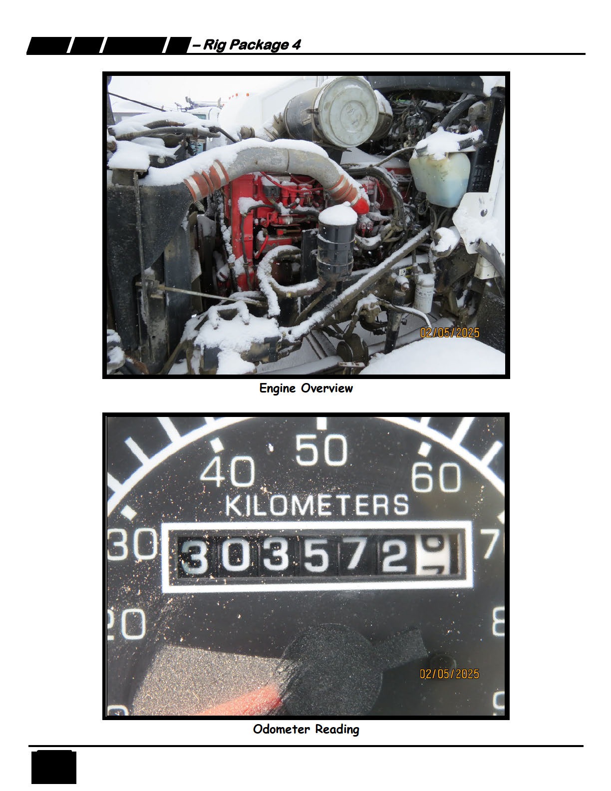 Additional equipment