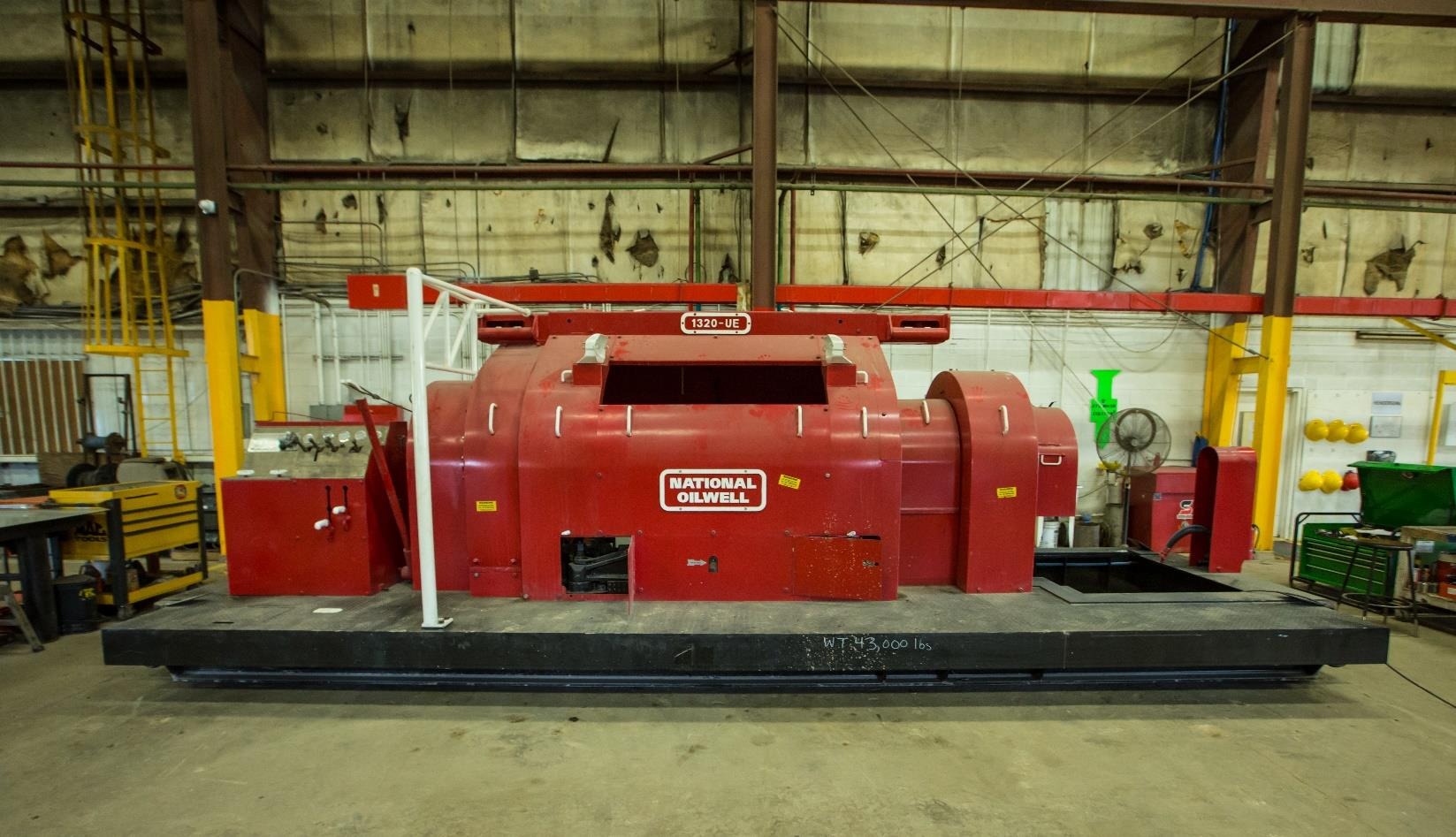 National Oilwell 1320-UE Drawworks — Shop Inspection
