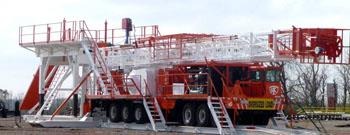 Service King SK-775HP workover rig